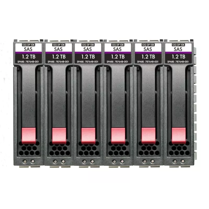 HPE MSA 14,4 TB (6 x 2,4 TB) 12G SAS 10K SFF balík pevných diskov (R0Q67A)