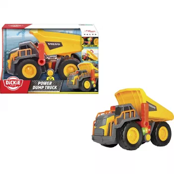 Simba-Dickie Volvo hračkársky nákladný sklápač – Dickie Volvo sklápač, model 203725013, hračkárske vozidlo