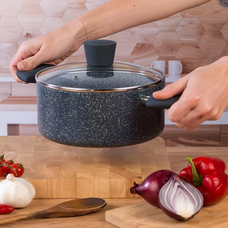 Hrniec Russell Hobbs RH00848EU 20 cm kameň – hrniec s viečkom