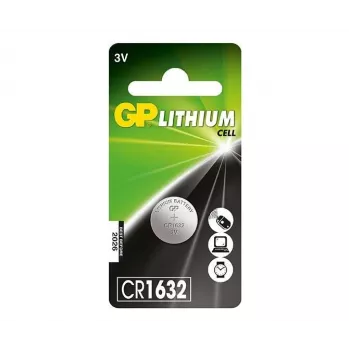 GP Batteries lítiová gombíková batéria CR1632 lítium 3V nenabíjateľná batéria (CR1632-U1)