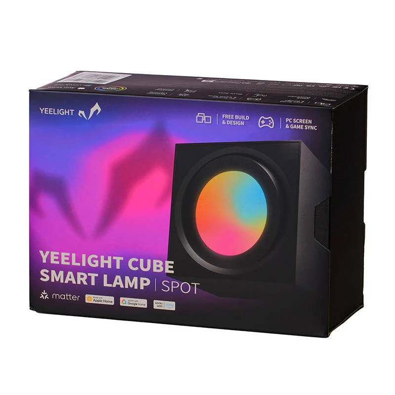 Gaming Light Panel YEELIGHT SMART CUBE LIGHT SPOT základ (YLFWD-0008) čierny