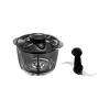 Elektrický drvič Russell Hobbs 24660-56 — 1 l sklenená nádoba, 200 W, červená