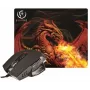Rebeltec Red Dragon – optická myš – 6 tlačidiel – káblová – USB