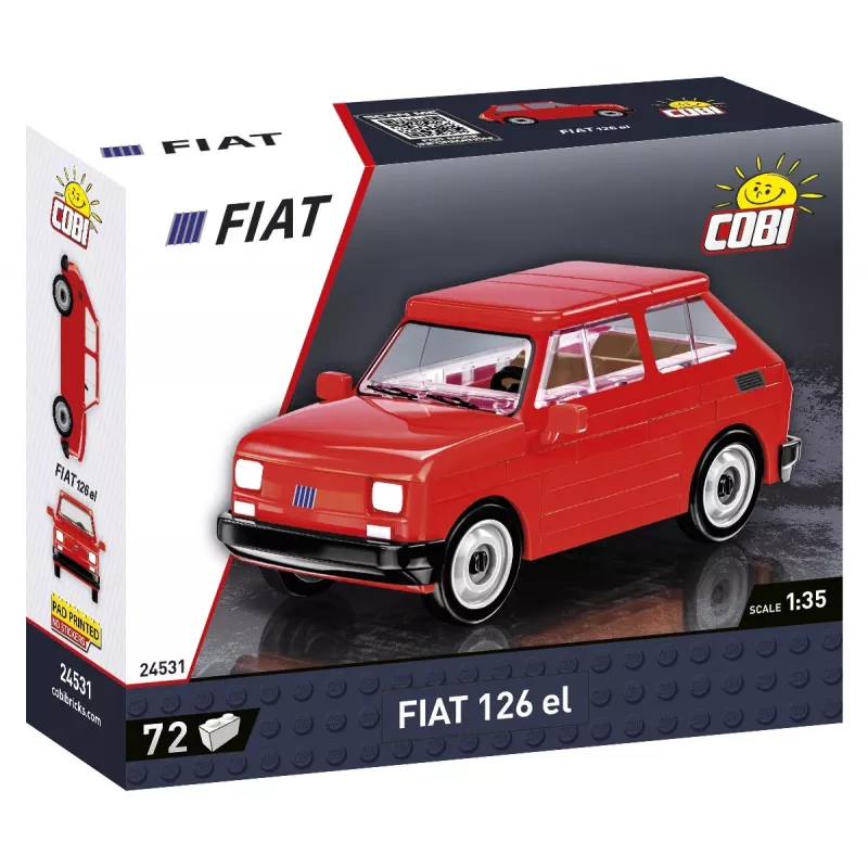 Stavebnica Cobi Youngtimer Collection Fiat 126p el 24531 — 150 dielov