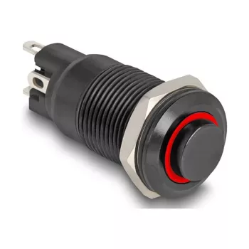 Tlačidlový spínač DELOCK 22014, 12 mm, 12 V