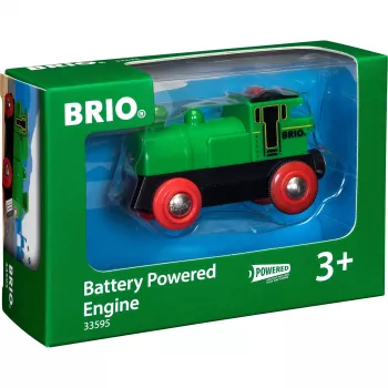 BRIO World Rušeň na batérie