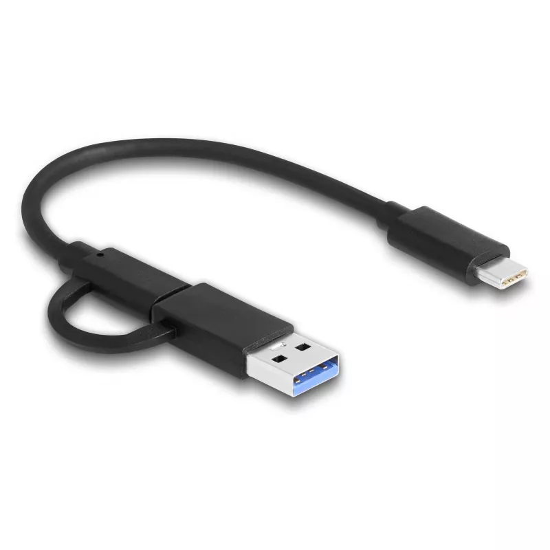 DeLOCK USB Type-C čítačka kariet CFexpress XQD hliníková sivá 10000 Mbit/s