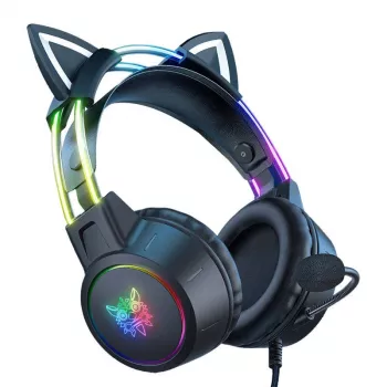 Headset Onikuma X15 PRO herný headset mačka čierny
