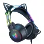Headset Onikuma X15 PRO herný headset mačka čierny