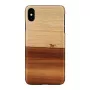 Puzdro na telefón man and wood pre iPhone XS Max — čierne ochranné puzdro