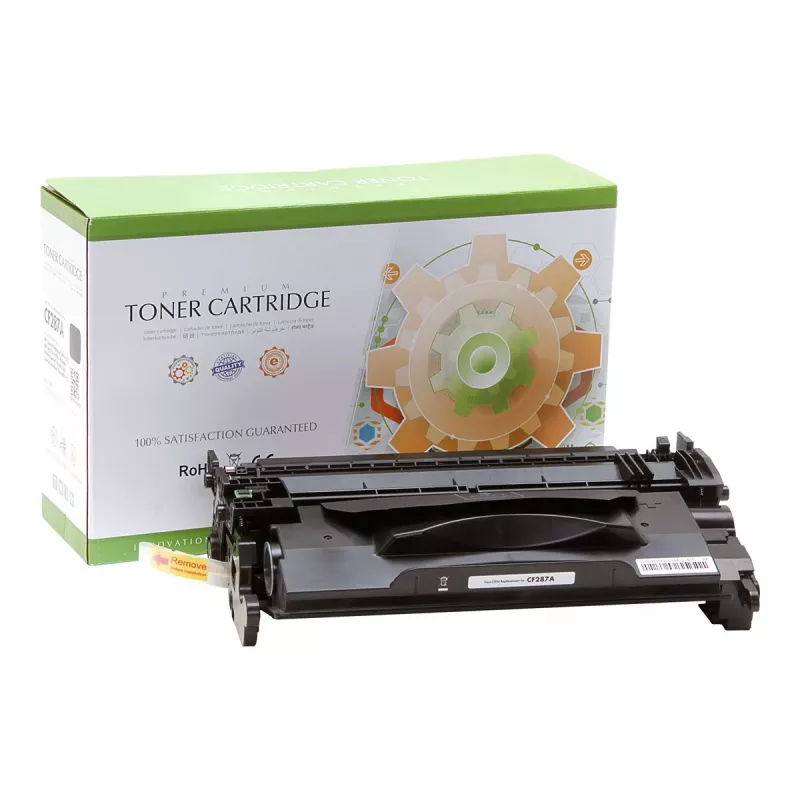STATIC toner kompatibilný s HP CF287A čierny kompatibilný 9 000 strán