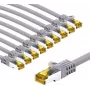 Wentronic 69521 Ethernet patch kábel sivý
