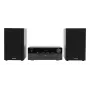 Mikrosystém pre domáce audio Aiwa MSBTU-550 — 50 W RMS, Bluetooth 10 m, FM, LED displej, Cinch, čierna