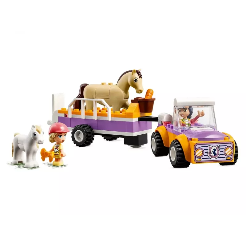 LEGO Friends sada s konským a poníkovým prívesom 42634