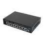 Esperanza ENS106 10-portový PoE switch 10/100 96 W