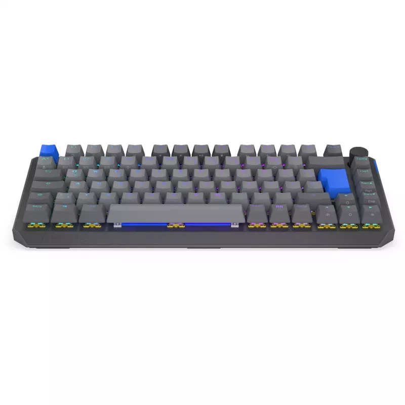 Kompaktná 75% bezdrôtová mechanická klávesnica ENDORFY Thock V2 so žltými spínačmi, DE-layout