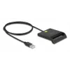 Čítačka smart kariet DeLOCK 91724 USB Type-A čierna