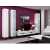 Cama regál VIGO NEW 180/40/30 biela/biela lesk