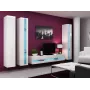 Cama regál VIGO NEW 180/40/30 biela/biela lesk