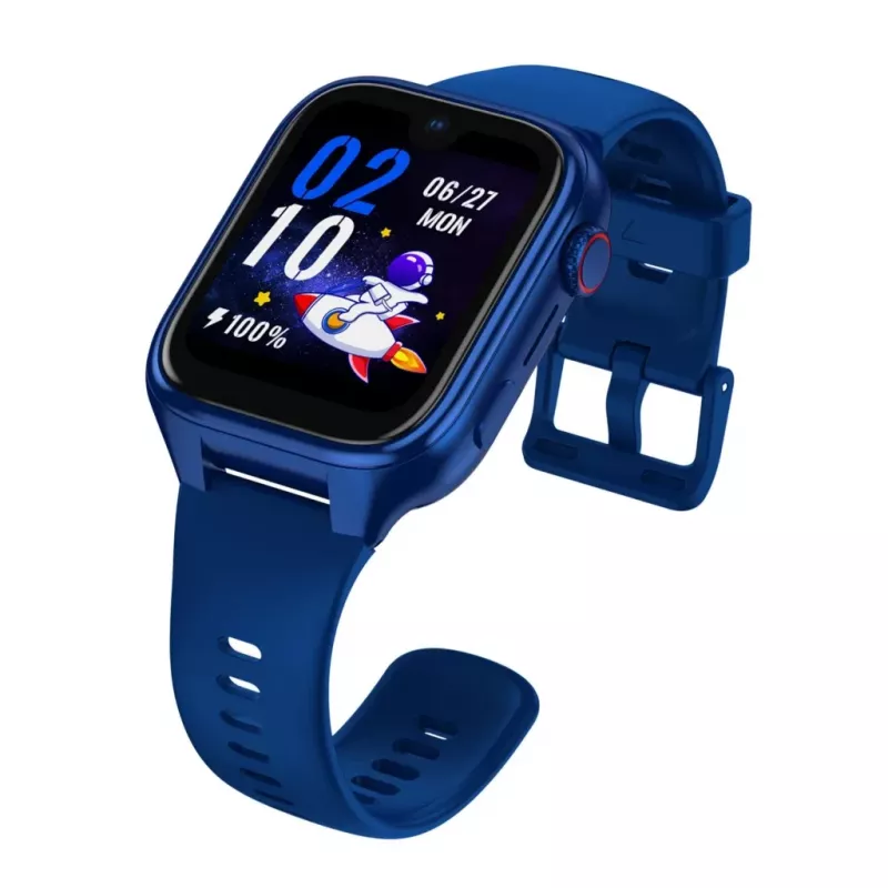 Smartwatch Stelio Junior Pro AI 4G ST-SWJ102-NB — tmavomodrá, 4G pripojenie