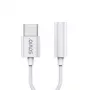 USB Type 3.1 C (M) – Jack 3.5mm (F) audio adaptér biela SAVIO AK-51