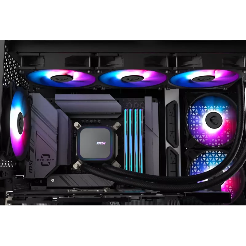 MSI MAG Coreliquid A13 360 základná doska, procesor all-in-one kvapalinový chladič 12 cm čierna 1 ks