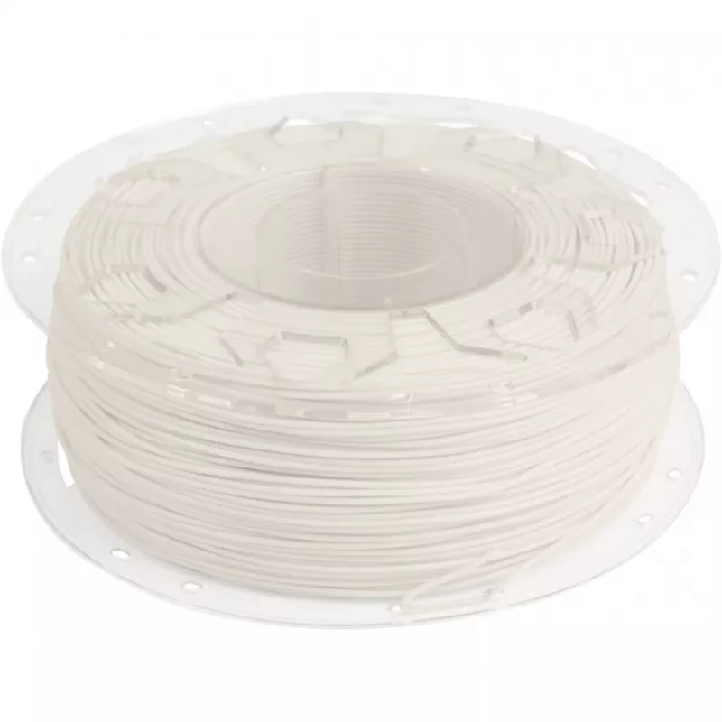 CR-PLA filament biely, 3D filament (biely, 1 kg, 1,75 mm, na cievke)