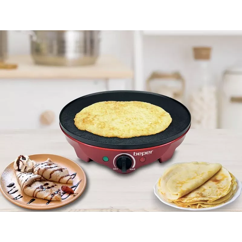 Beper BT.700Y Party Line palacinkovač, nepriľnavá doska 30 cm, 1300 W