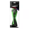 CableMod C-Series PRO ModMesh 12VHPWR na 3x PCI-e kábel pre Corsair – 60 cm, čierna/svetlozelená