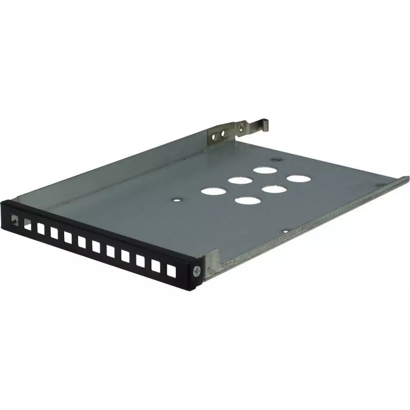 Inter-Tech IPC 1U-1404 rack čierna, nehrdzavejúca oceľ