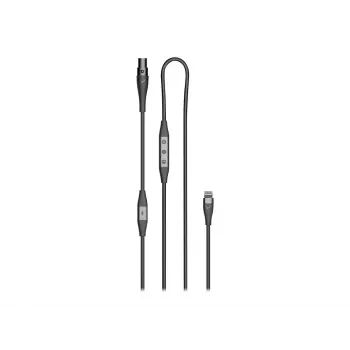 Prepojovací kábel Beyerdynamic Pro X Lightning — Apple Lightning na 3,5 mm digitálny audio kábel, čierny