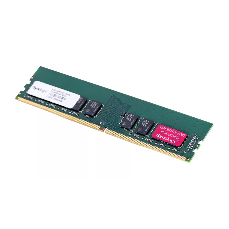 Synology - DDR4 - modul - 8 GB - DIMM 288-PIN - 2666 MHz / PC4-21300 1.2 V nebufferovaná ECC