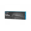 NATEC PORIFERA klávesnica Home/Office Bluetooth QWERTY US International čierna