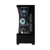 PC skriňa CHRONIX V2 Mid Tower ARGB ventilátory x3 čierna