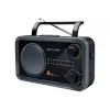 Muse | 2-pásmové prenosné rádio | M-06DS | AUX vstup | sivá
