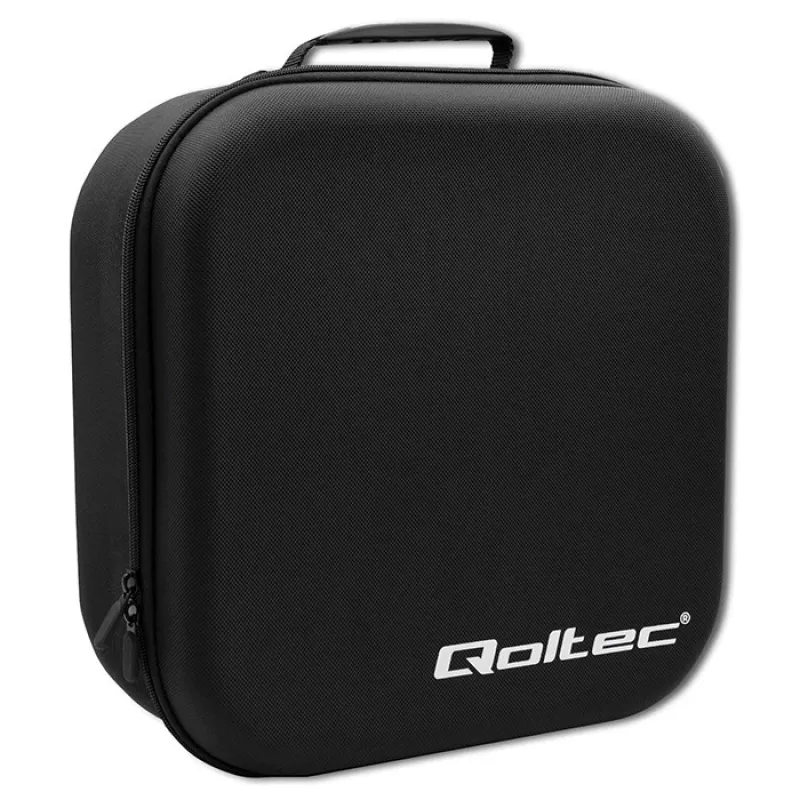 Qoltec mobilná nabíjačka pre elektromobily nastaviteľná 2v1 Type2 | 11kW | CEE 5 PIN | LCD | 3 fázy | prenosná | wallbox | 5m