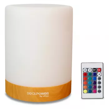 Ambientné svetlo RealPower 200 RGB s diaľkovým ovládačom