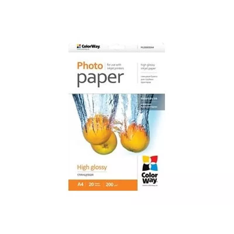 Fotopapier A4 Colorway PG2300504R biely lesk