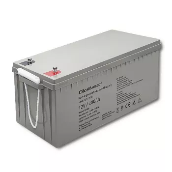 Nabíjateľná AGM batéria QOLTEC 53069 12V 200Ah pre záložné napájanie a UPS systémy