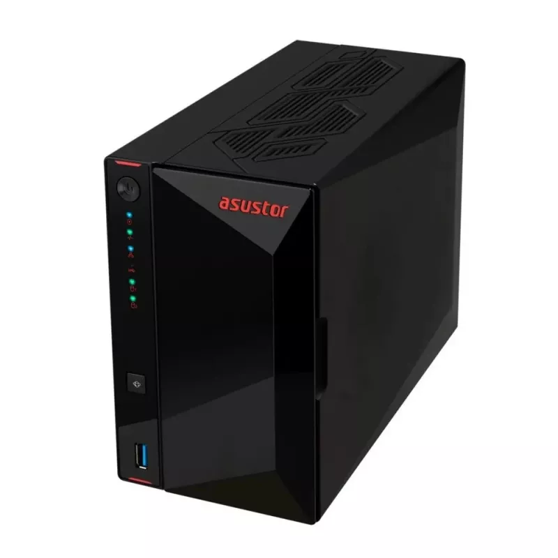 Asustor AS5402T NAS/Storage server Intel® Celeron® N5105 4 GB DDR4 0 TB ADM čierny