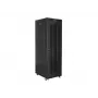Stojanový rack 19 42U 800x800 čierny perforovaný LCD dvere LANBERG (plochý balík)