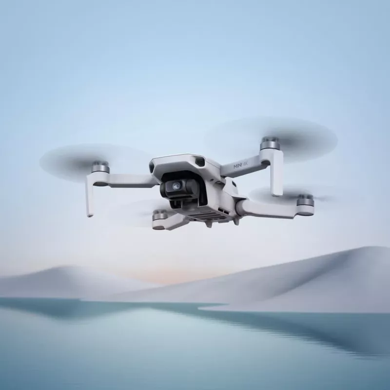 DJI Mini 4K dron, 12 MP, 4K 3840 x 2160, čas letu 31 min, sivý