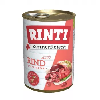 RINTI Kennerfleisch hovädzina - mokré krmivo pre psy - 400 g