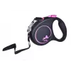 Flexi Black Design S 5 m automatická vôdzka pre psov