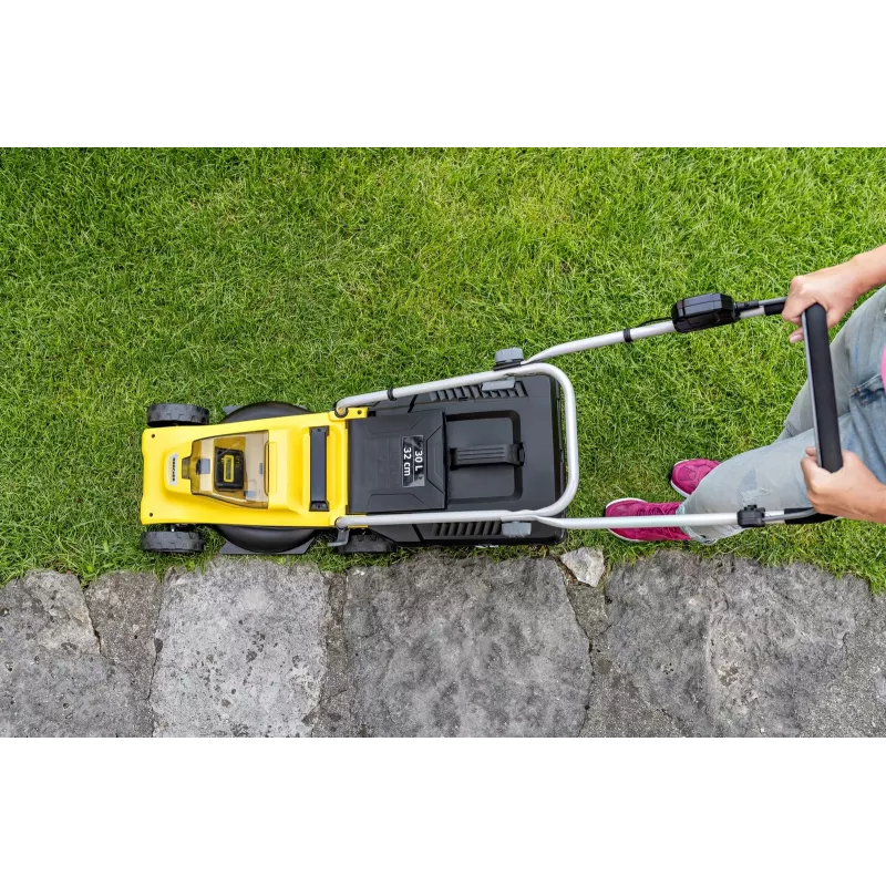 Akumulátorová kosačka KARCHER LMO 2-18 (1.445-400.0) čierna, žltá