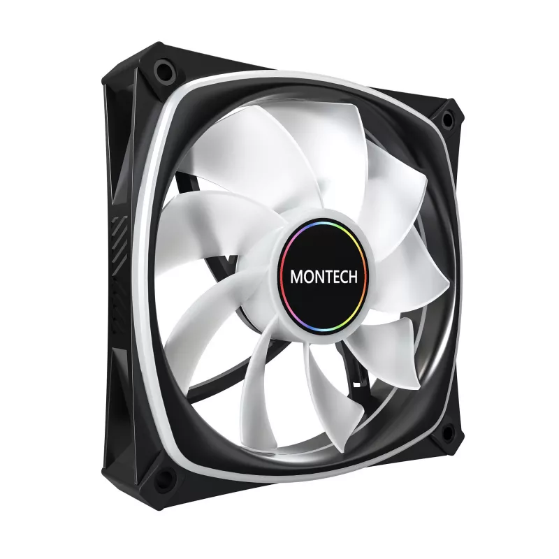 MONTECH RX120 PRO čierny 120mm ARGB ventilátor skrine