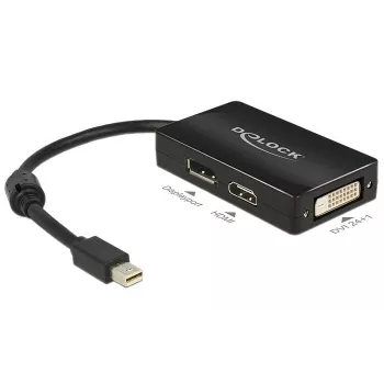 Kábel DeLOCK 0,16m DisplayPort HDMI DVI Mini DisplayPort