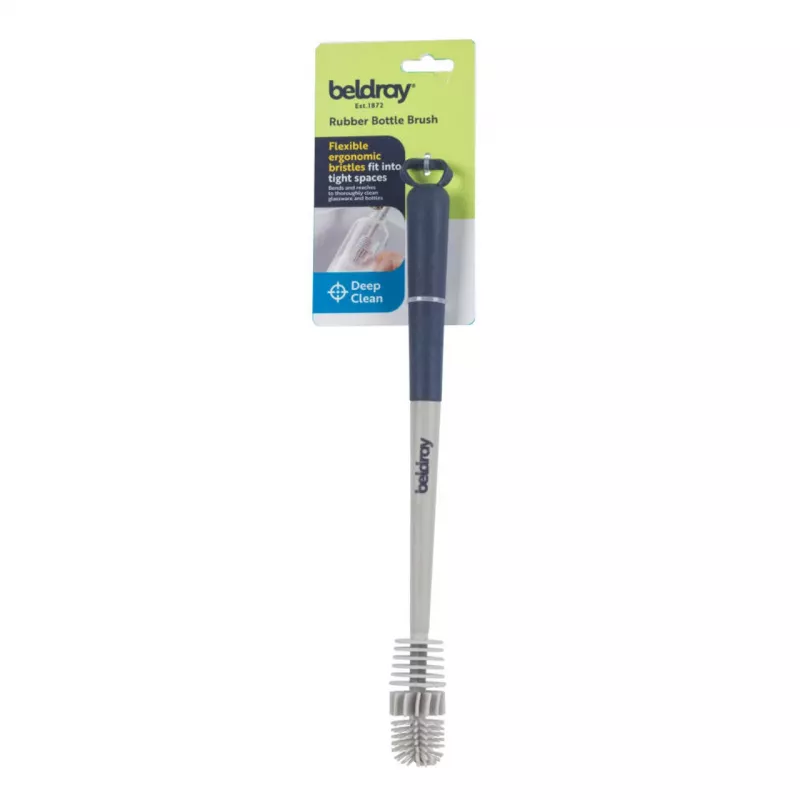 Kefa na fľaše Beldray LA032807FEU7 Deep Clean Rubber – kefa na čistenie fliaš s gumenou hlavicou