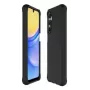 Mobilis puzdro pre Galaxy A16 4G - A16 5G - Solid čierna mat - mäkké puzdro (066079)