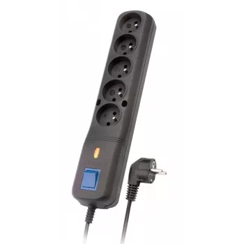 Lestar 5+ Lf-530wa, prepäťová ochrana, 5m, čierna Lf-530wa 5+ 3l G-a K. Cz 5,0m